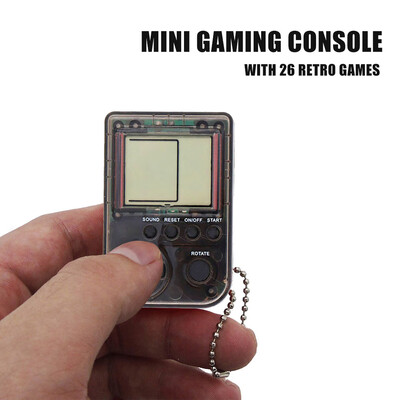 Mini Gaming Console Portable Mini Handle with 26 Retro Games LCD Screen Birthday Gift for Kids
Mini Gaming Console Portable Mini Handle with 26 Retro Games LCD Screen Birthday Gift for Kids