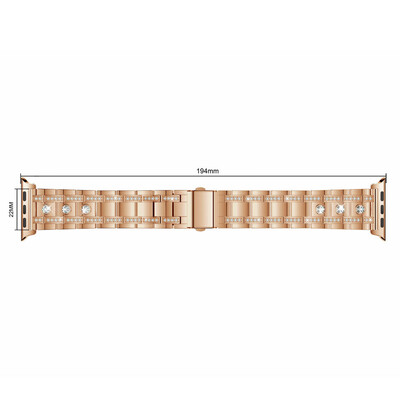 〖Follure〗Luxury Crystal Metal Watch Band Wrist Strap For Apple Watch Series 123 38mm BK
〖Follure〗Luxury Crystal Metal Watch Band Wrist Strap For Apple Watch Series 123 38mm BK