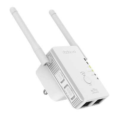 dodocool 3-in-1 N300 Mini Wireless Range Extender Signal Booster APRouterRepeater Mode with 2 External Antennas 24GHz 300Mbps
dodocool 3-in-1 N300 Mini Wireless Range Extender Signal Booster APRouterRepeater Mode with 2 External Antennas 24GHz 300Mbps