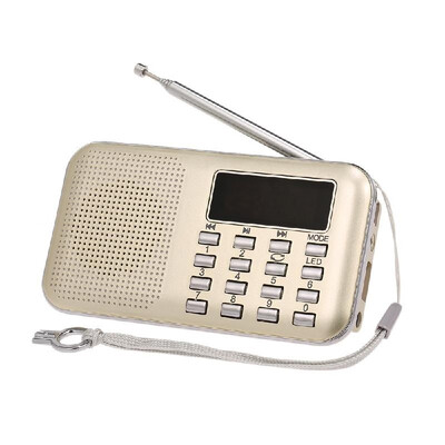 Y-896 Mini FM Radio Digital Portable 3W Stereo Speaker MP3 Audio Player High Fidelity Sound Quality w 2 Inch Display Screen Suppo
Y-896 Mini FM Radio Digital Portable 3W Stereo Speaker MP3 Audio Player High Fidelity Sound Quality w 2 Inch Display Screen Suppo
