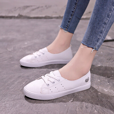 White shoes summer women 2019 new Joker Korean students flat-bottomed shallow womens casual breathable board shoes white shoes
White shoes summer women 2019 new Joker Korean students flat-bottomed shallow womens casual breathable board shoes white shoes