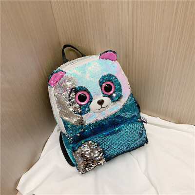 Panda sequins animal schoolbags cartoon girls cute kindergartens baby backpacks childrens shoulder bags 1-3-5 year tide
Panda sequins animal schoolbags cartoon girls cute kindergartens baby backpacks childrens shoulder bags 1-3-5 year tide