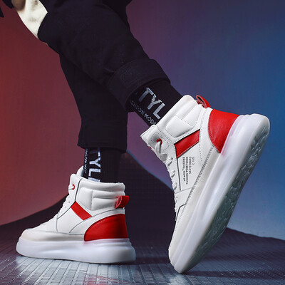 Sports Basketball Mens Shoes New High-Upper Board Shoes in Autumn Mens Baitie Fashion Gaobang Leisure Tide Shoes
Sports Basketball Mens Shoes New High-Upper Board Shoes in Autumn Mens Baitie Fashion Gaobang Leisure Tide Shoes