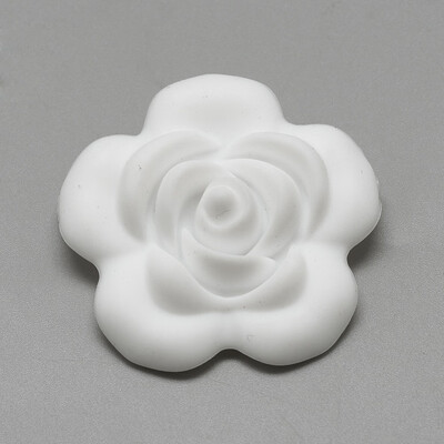 Food Grade Environmental Silicone Beads Chewing Beads For Teethers DIY Nursing Necklaces Making Flower White 39x40x15mm Hole
Food Grade Environmental Silicone Beads Chewing Beads For Teethers DIY Nursing Necklaces Making Flower White 39x40x15mm Hole