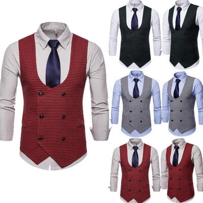 New Fashion Men Formal Business Vest Slim Fit Suit Tuxedo Waistcoat Gracious
New Fashion Men Formal Business Vest Slim Fit Suit Tuxedo Waistcoat Gracious