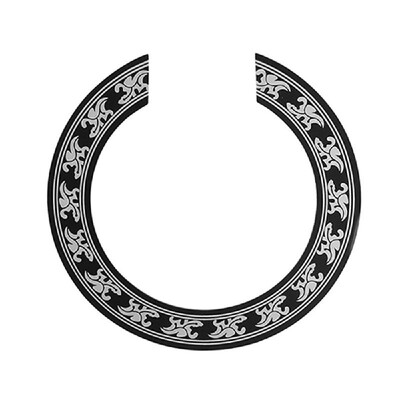 Folk Guitar Rosette Inlay Sticker Circle Sound Hole Decorative Decal Accessory Replacement for 40-41 Inch Guitars
Folk Guitar Rosette Inlay Sticker Circle Sound Hole Decorative Decal Accessory Replacement for 40-41 Inch Guitars