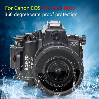 Meikon 130ft40m Underwater Camera Housing Diving Camera Waterproof Case for Canon EOS 5D Mark III 5D Mark IV
Meikon 130ft40m Underwater Camera Housing Diving Camera Waterproof Case for Canon EOS 5D Mark III 5D Mark IV