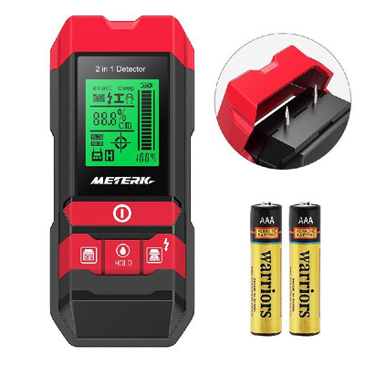 Meterk Stud Finder Wall Detector 4 in 1 Wall Center Sensor Wall Scanner Digital Wood Center for Wood Metal Studs&AC Cable Live
Meterk Stud Finder Wall Detector 4 in 1 Wall Center Sensor Wall Scanner Digital Wood Center for Wood Metal Studs&AC Cable Live