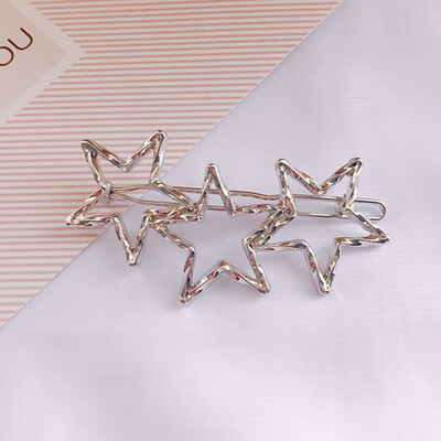 WomenHair Barrette Clips Alloy Hollow Out Geometric Shaped Hairgrips Hair Pin Hair Accessories
WomenHair Barrette Clips Alloy Hollow Out Geometric Shaped Hairgrips Hair Pin Hair Accessories