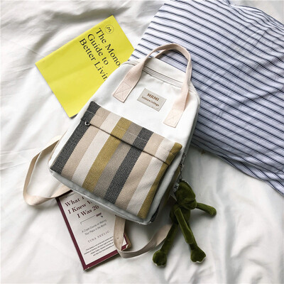 Canvas schoolbag Korean version ins Fenghyuya junior high school students backpack female shoulder bag Japanese department is love
Canvas schoolbag Korean version ins Fenghyuya junior high school students backpack female shoulder bag Japanese department is love