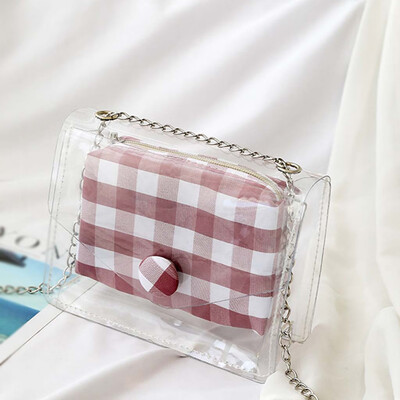 Tailored Womens Fashion Shoulder Bag Solid Color Diagonal Bag Transparent Shoulder Bag
Tailored Womens Fashion Shoulder Bag Solid Color Diagonal Bag Transparent Shoulder Bag