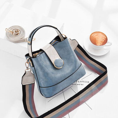 Summer bucket Lady Bag Fashion Net red small bag broadband slant bag lady Baitao ins
Summer bucket Lady Bag Fashion Net red small bag broadband slant bag lady Baitao ins