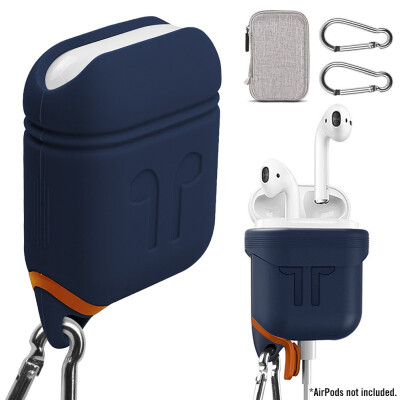 4 in 1 Airpods Case Cover Carrying Case Shockproof Silicone Air Pods Case Keychain Protective Cover Skin
4 in 1 Airpods Case Cover Carrying Case Shockproof Silicone Air Pods Case Keychain Protective Cover Skin