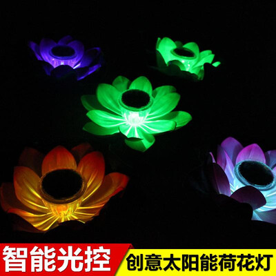 Outdoor waterproof pond water float light solar lotus light solar garden light wish lotus leaf lamp wholesale
Outdoor waterproof pond water float light solar lotus light solar garden light wish lotus leaf lamp wholesale