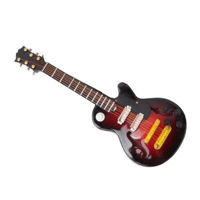 Greensen Miniature Tilia Handicraft Guitar Mold Electric Guitar Instrument Model with Gift Package
Greensen Miniature Tilia Handicraft Guitar Mold Electric Guitar Instrument Model with Gift Package