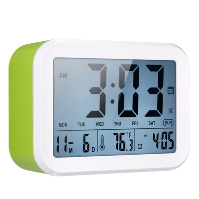 Digital Light Sensing Control & Time Announcing Alarm Clock Calendar Thermometer Clock with 3 Alarms & Snooze Function--Blue
Digital Light Sensing Control & Time Announcing Alarm Clock Calendar Thermometer Clock with 3 Alarms & Snooze Function--Blue
