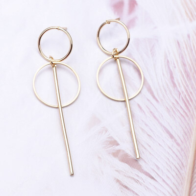 New Fashion Exaggerated Big Circle Round Drop Earrings for Women Studs Gold Color Earring Club Party Jewelry Punk oorbellen
New Fashion Exaggerated Big Circle Round Drop Earrings for Women Studs Gold Color Earring Club Party Jewelry Punk oorbellen