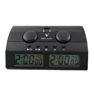 Chess Clock Professional Multifunctional Digital Chess Timer Count Up Down Timer Game Timer with Bouns&Delay PQ9902C
Chess Clock Professional Multifunctional Digital Chess Timer Count Up Down Timer Game Timer with Bouns&Delay PQ9902C