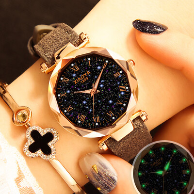 Watch female student Korean version of the simple temperament waterproof full of stars with the ins Harajuku College style
Watch female student Korean version of the simple temperament waterproof full of stars with the ins Harajuku College style