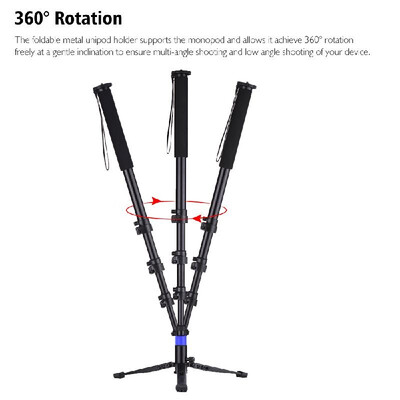 Aluminum Alloy Flip Lock Monopod with Unipod Holder 14 38 Inch Screw Mounts for DSLR ILDC Camera Camcorder DV 4-Sections Up to 6
Aluminum Alloy Flip Lock Monopod with Unipod Holder 14 38 Inch Screw Mounts for DSLR ILDC Camera Camcorder DV 4-Sections Up to 6