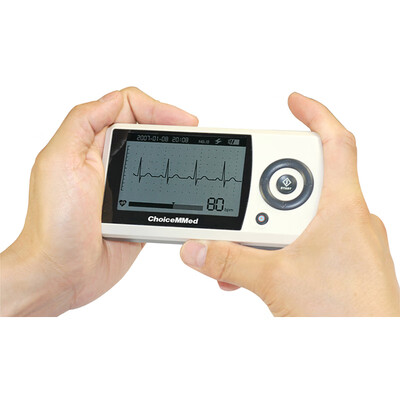 Ultras ChoiceMMed handheld ECG detector MD100A12-B 200 memory three-lead ECG waveform heart rate measurement ECG
Ultras ChoiceMMed handheld ECG detector MD100A12-B 200 memory three-lead ECG waveform heart rate measurement ECG
