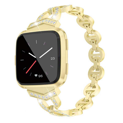 〖Follure〗Fashion Replacement Crystal Metal Watch Band Wrist Strap For Fitbit Versa
〖Follure〗Fashion Replacement Crystal Metal Watch Band Wrist Strap For Fitbit Versa