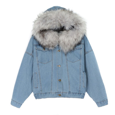 Roseonmyhand Women Warm Denim Short Coat Collar Jacket Slim Winter Hooded Outwear Coats
Roseonmyhand Women Warm Denim Short Coat Collar Jacket Slim Winter Hooded Outwear Coats