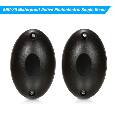 2 Pair of ABO-20 Waterproof Active Photoelectric Single Beam Infrared Sensor Barrier Detector for Gate Door Window Burglar Alarm
2 Pair of ABO-20 Waterproof Active Photoelectric Single Beam Infrared Sensor Barrier Detector for Gate Door Window Burglar Alarm