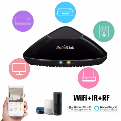 Broadlink RM PRO RM33 Universal Intelligent Remote Controller WiFiIRRF Switch App Control Timer Compatible with Alexa Smart Hom
Broadlink RM PRO RM33 Universal Intelligent Remote Controller WiFiIRRF Switch App Control Timer Compatible with Alexa Smart Hom