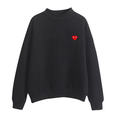 Toponeto Women O-Neck Solid Color Smiley Love Pattern Long Sleeve Plus Velvet Sweatshirt
Toponeto Women O-Neck Solid Color Smiley Love Pattern Long Sleeve Plus Velvet Sweatshirt