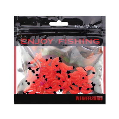 New Hot 50pcsset Artificial Fishing Lures False Bread Worm Shaped Lifelike Reusable Soft Worms Artificial Carp Fishing Bait
New Hot 50pcsset Artificial Fishing Lures False Bread Worm Shaped Lifelike Reusable Soft Worms Artificial Carp Fishing Bait