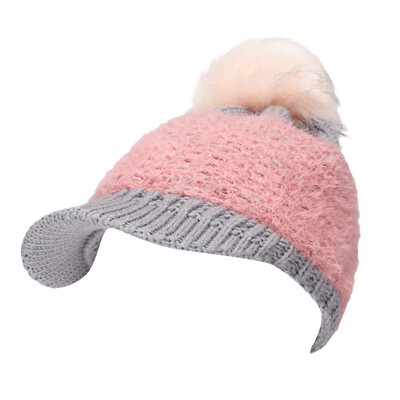 Tailored Women Hairball Stitching Color Winter Keep Warm Crochet Ski Hat Braided Cap
Tailored Women Hairball Stitching Color Winter Keep Warm Crochet Ski Hat Braided Cap