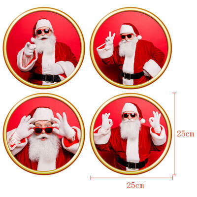 4pcs Merry Christmas Wall Sticker Self-Adhesive Window Glass Stickers New Year Santa Claus Christmas Decorations for home decor
4pcs Merry Christmas Wall Sticker Self-Adhesive Window Glass Stickers New Year Santa Claus Christmas Decorations for home decor