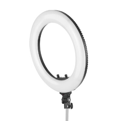 Tolifo R-48B Lite 18 Inch LED Video Ring Light Studio Photography Lamp 48W Adjustable Brightness 3200-5600K Color Temperature with
Tolifo R-48B Lite 18 Inch LED Video Ring Light Studio Photography Lamp 48W Adjustable Brightness 3200-5600K Color Temperature with