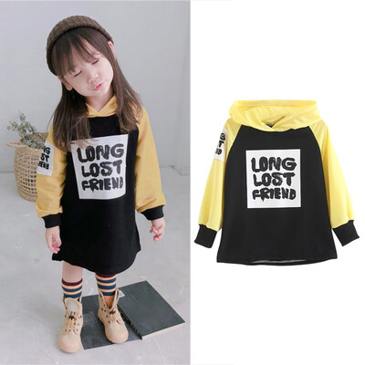 Autumn Hooded Casual Dress Baby Girls Printed Sweatshirt Dresses Childrens Clothing New Baby Girls Clothes 1-6Y
Autumn Hooded Casual Dress Baby Girls Printed Sweatshirt Dresses Childrens Clothing New Baby Girls Clothes 1-6Y