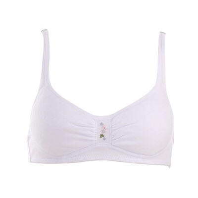 Young Girls Cotton Embroidered 1PCS Breathable Training Bra Yoga Sports Running Bra Soft Padded Cotton Girls Clothes
Young Girls Cotton Embroidered 1PCS Breathable Training Bra Yoga Sports Running Bra Soft Padded Cotton Girls Clothes
