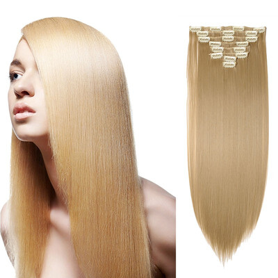 8 PcsSet Fashion Long Curly Wavy Straight Clip In Hair Extension Sexy Heat Resistant Party Hair Natural Synthetic Hair For Women
8 PcsSet Fashion Long Curly Wavy Straight Clip In Hair Extension Sexy Heat Resistant Party Hair Natural Synthetic Hair For Women