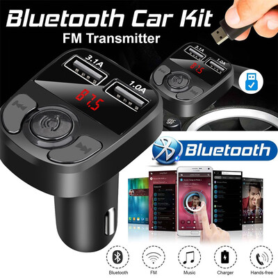 〖Follure〗Bluetooth FM Transmitter FM MP3 Players Modulator Handsfree Dual USB Charger A27
〖Follure〗Bluetooth FM Transmitter FM MP3 Players Modulator Handsfree Dual USB Charger A27