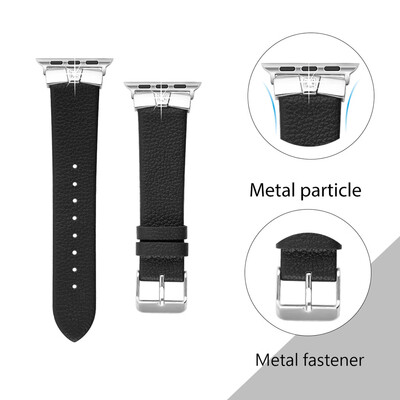 〖Follure〗Leather Bands Slim Replacement Wristband Strap for Apple Watch 42mm44mm
〖Follure〗Leather Bands Slim Replacement Wristband Strap for Apple Watch 42mm44mm