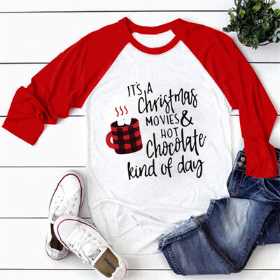 Tailored Women Casual Merry Christmas Print Round Neck Long Sleeve Splice T-Shirt Tops
Tailored Women Casual Merry Christmas Print Round Neck Long Sleeve Splice T-Shirt Tops