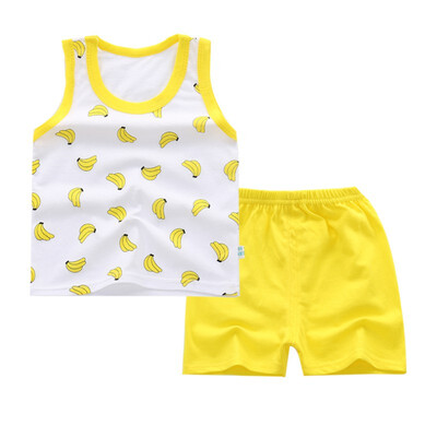 WEIXINBY Summer Children Vest T-shirt Shorts Pant Suit Boys Girls Clothing Suit Baby Soft Cotton Clothes Newborn Kids Set 2Pcs
WEIXINBY Summer Children Vest T-shirt Shorts Pant Suit Boys Girls Clothing Suit Baby Soft Cotton Clothes Newborn Kids Set 2Pcs