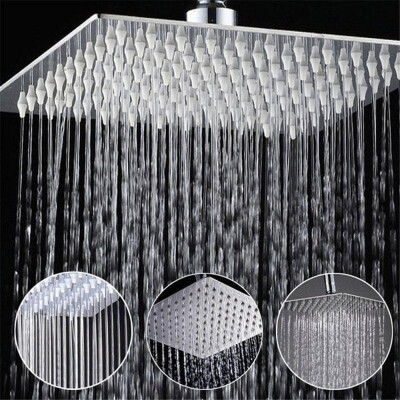 4681012 Inch Rain Shower Head High Pressure Stainless Steel Bath Square Shower Head Faucet Accessory
4681012 Inch Rain Shower Head High Pressure Stainless Steel Bath Square Shower Head Faucet Accessory