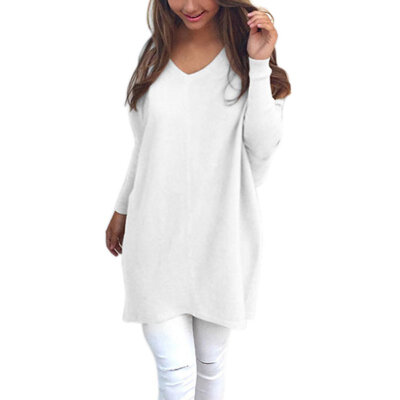 2017 Women V-Neck Chunky Knitted Oversized Baggy Sweaters Thin Jumper Tops Outwear jeaz
2017 Women V-Neck Chunky Knitted Oversized Baggy Sweaters Thin Jumper Tops Outwear jeaz