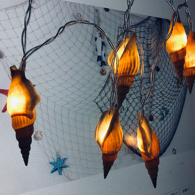 Toponeto LED Decorative Lights Ocean Conch Light String Photo Props Party Decoration
Toponeto LED Decorative Lights Ocean Conch Light String Photo Props Party Decoration