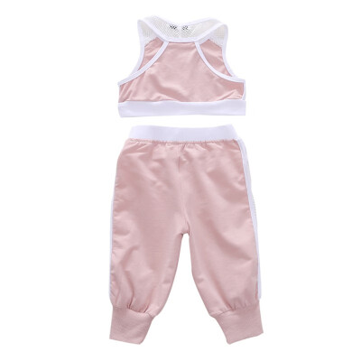 Summer Baby Toddler Girl Sleeveless Vest Blouse Tops Sport Trousers Pants Casual Sport Set Outfits
Summer Baby Toddler Girl Sleeveless Vest Blouse Tops Sport Trousers Pants Casual Sport Set Outfits