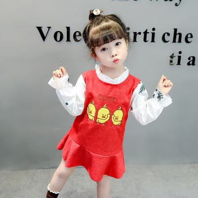 Spring Kids Dress for Girls Casual Long Sleeve Costume Baby Dress Animal Duck Pattern Children Embroidery Dresses
Spring Kids Dress for Girls Casual Long Sleeve Costume Baby Dress Animal Duck Pattern Children Embroidery Dresses