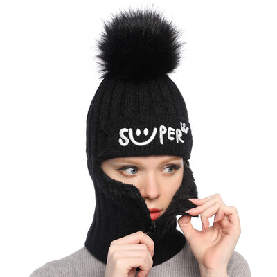Tailored Fashion Women Cycling Cap Scarf Siamese Winter Warm Ski Hat Thickened Knitted
Tailored Fashion Women Cycling Cap Scarf Siamese Winter Warm Ski Hat Thickened Knitted