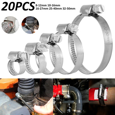 Car Motorcycle Swimming Pool Pipe Stainless Steel Hose Clamp 304 German Style Pipe Clamp
Car Motorcycle Swimming Pool Pipe Stainless Steel Hose Clamp 304 German Style Pipe Clamp