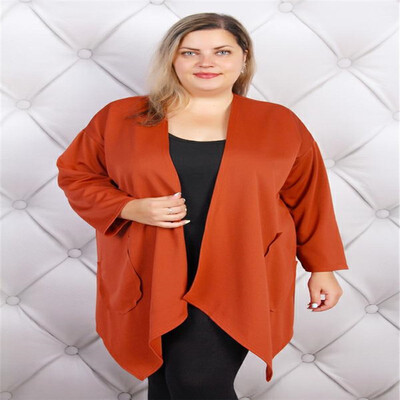 New autumn&winter V-neck long cardigan pocket knit jacket loose sweater bat shirt
New autumn&winter V-neck long cardigan pocket knit jacket loose sweater bat shirt