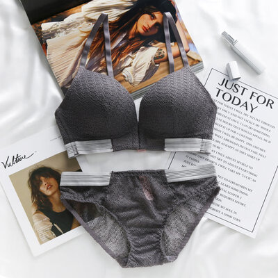 Sexy Ladies Lace Decorate Bra Briefs Set Front Closure Push Up Bras Lace Hollow Seamless Panties Lingerie Underwear Set
Sexy Ladies Lace Decorate Bra Briefs Set Front Closure Push Up Bras Lace Hollow Seamless Panties Lingerie Underwear Set